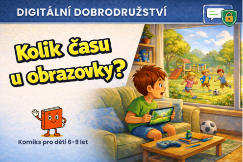 Obálka: Kolik času u obrazovky?